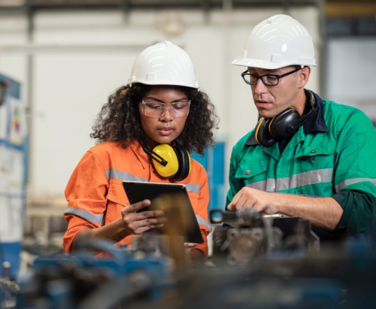 Photo of workers