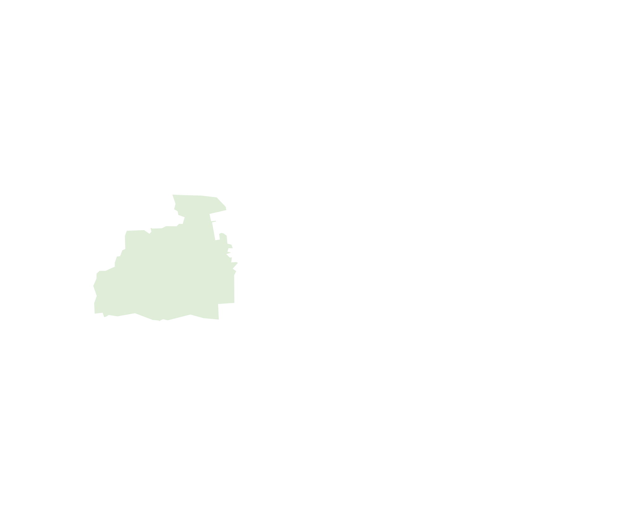 Outline of Charlottenburg neighborhood 
