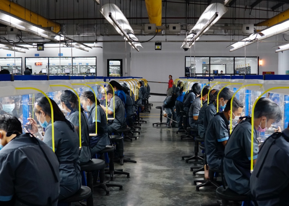 Factory floor